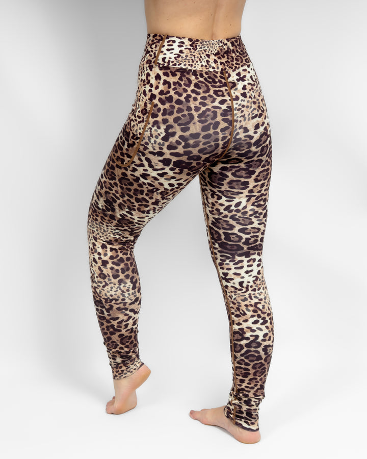 Aya Leopard Winter Leggings