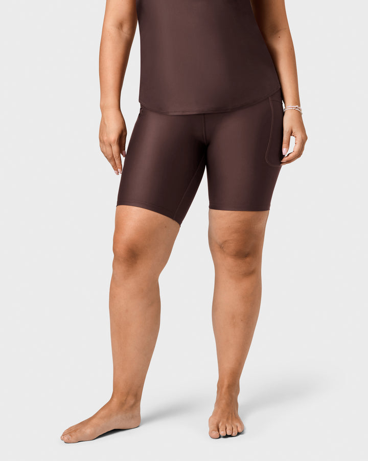 Signature Brown Shorts