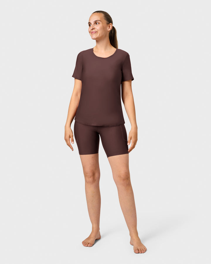 Signature Brown Shorts