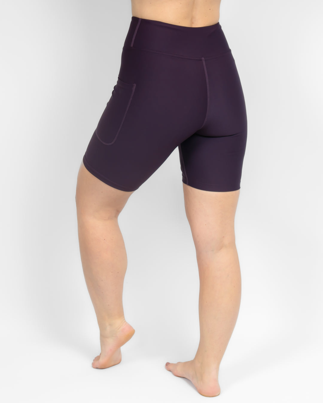 Signature Deep Plum Shorts