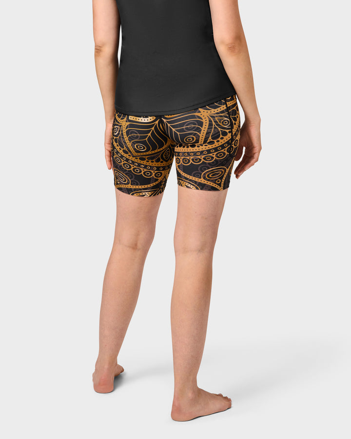 Signature Golden Mandala Shorts