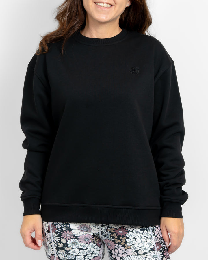 Ida Classic Black Sweatshirt
