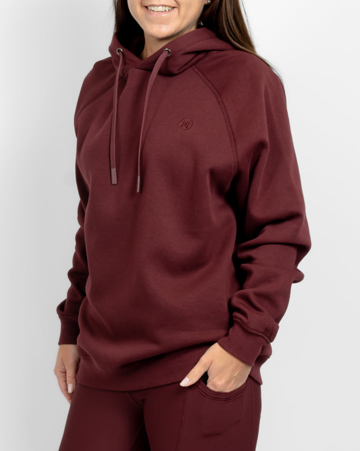 Ida Classic Deep Bordeaux Hoodie