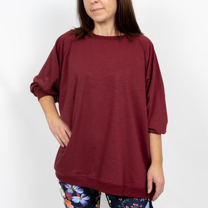 Marley Relaxed Bordeaux Shirt