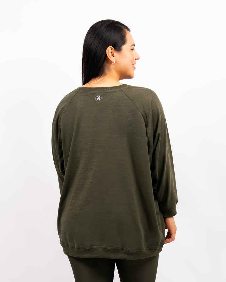 Marley Relaxed Deep Olive Shirt