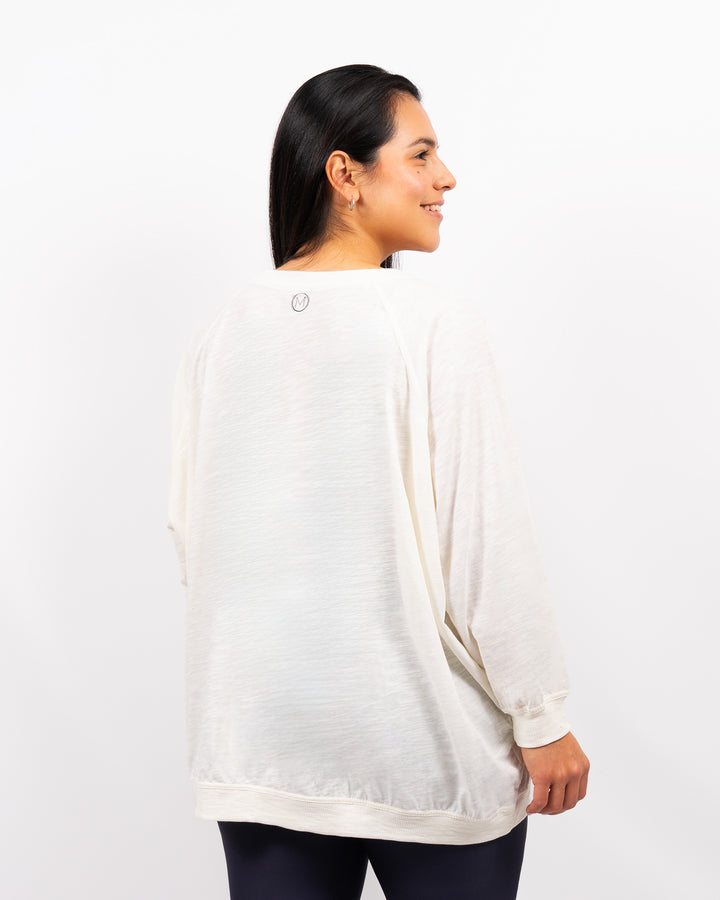 Marley Relaxed Off-White Shirt