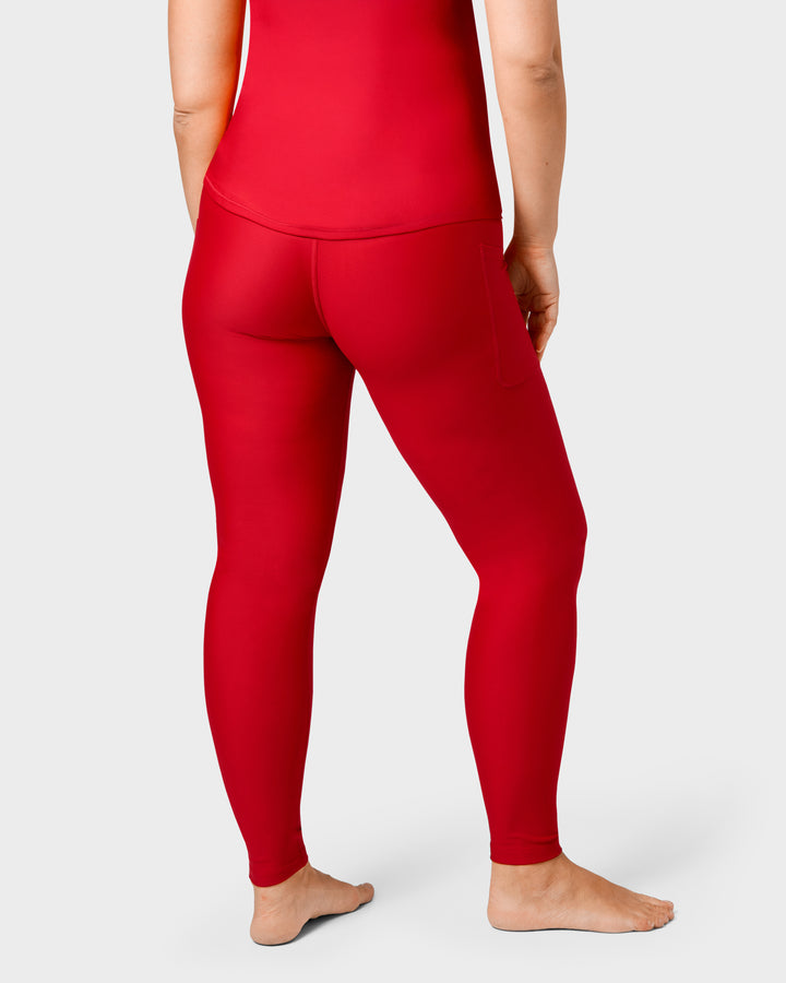 Signature Maroon Leggings