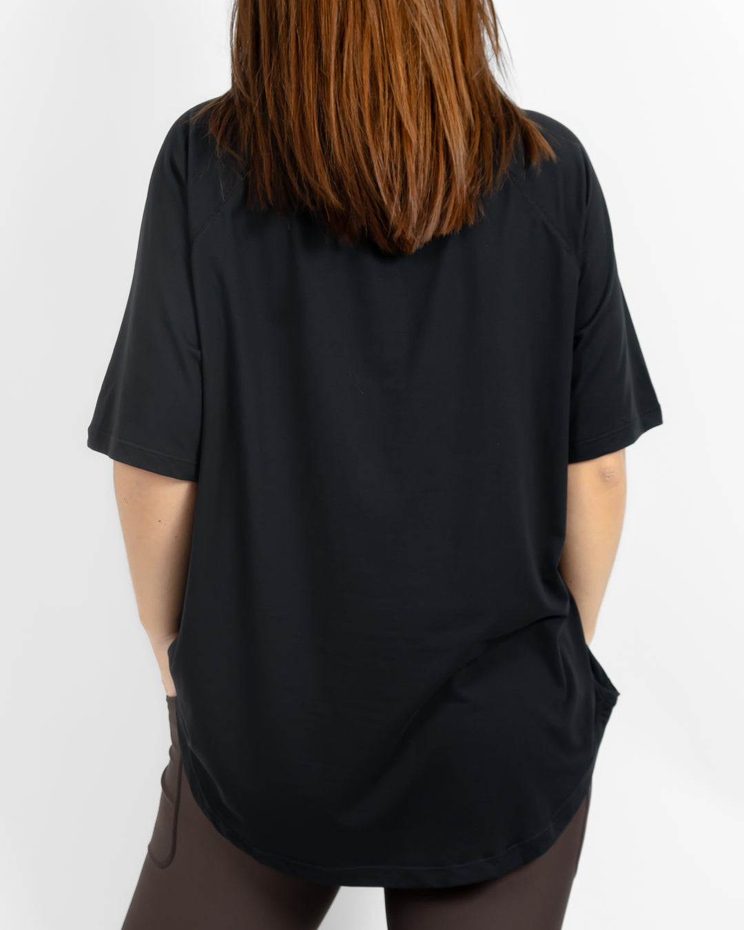 Mira Oversized Black T-Shirt