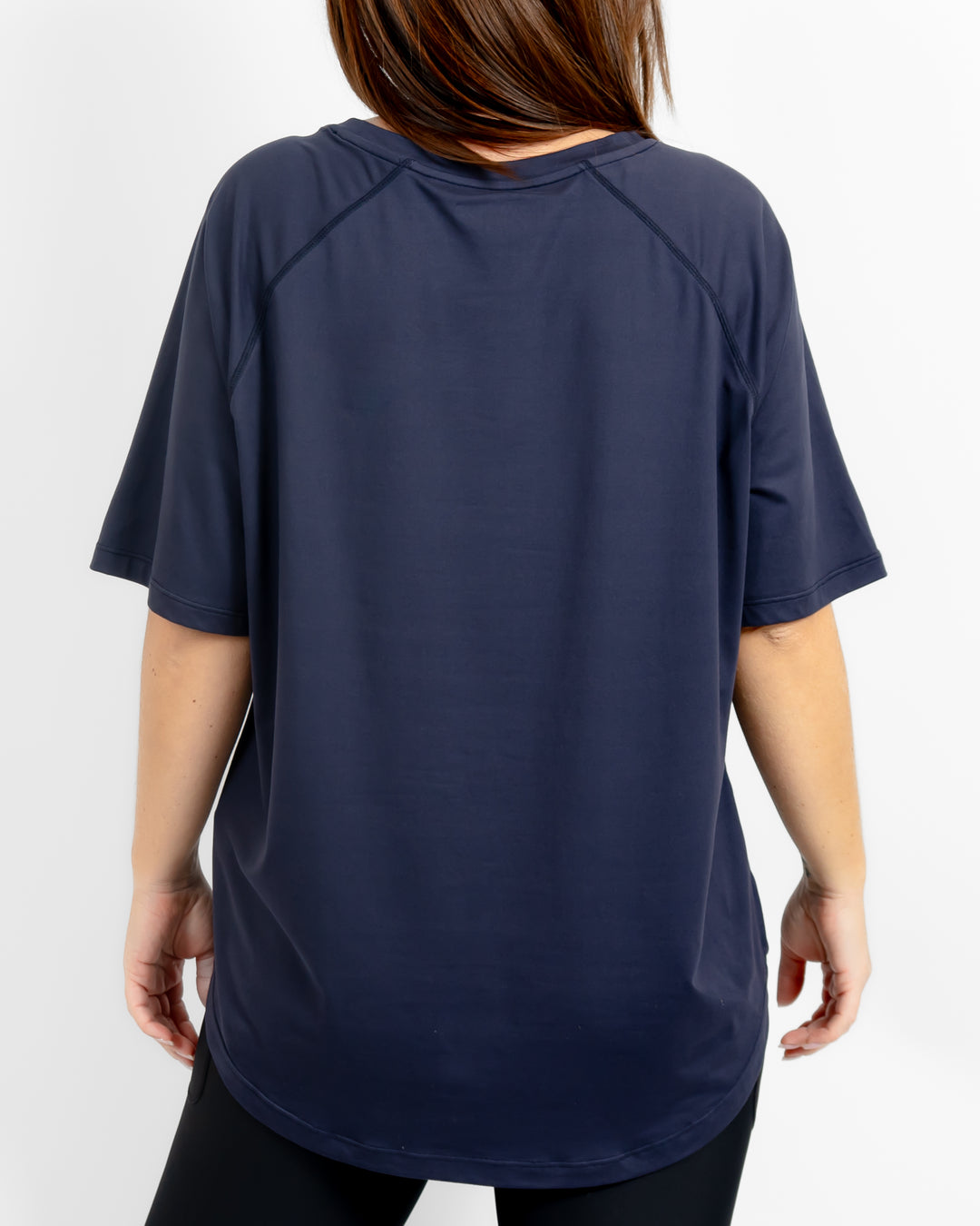 Mira Oversized Deep Blue T-Shirt