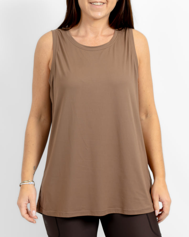 Mira Oversized Latte Top