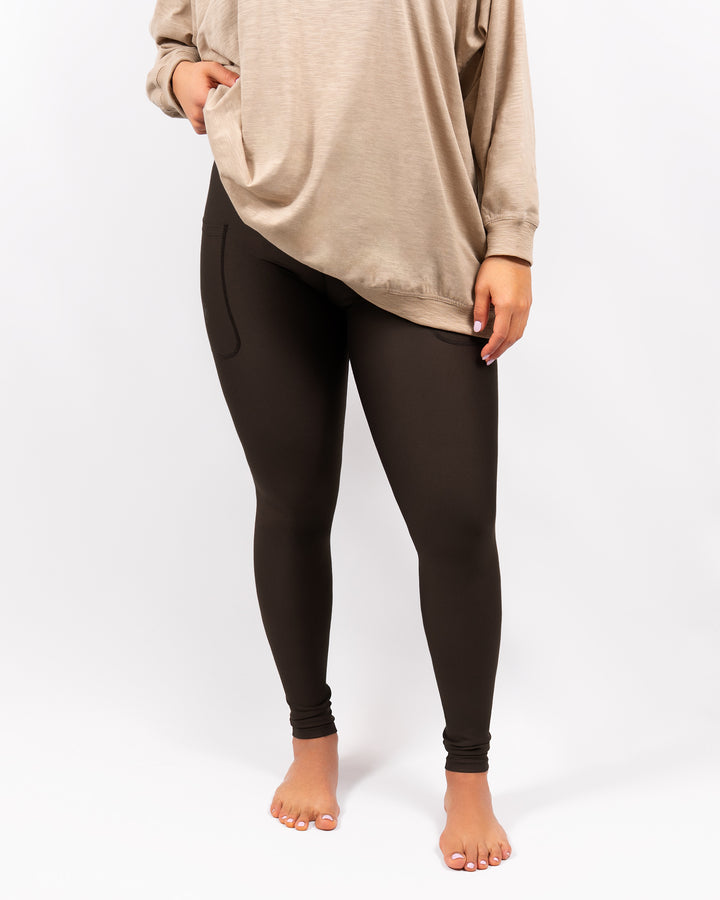 Signature Mocha Brown Leggings