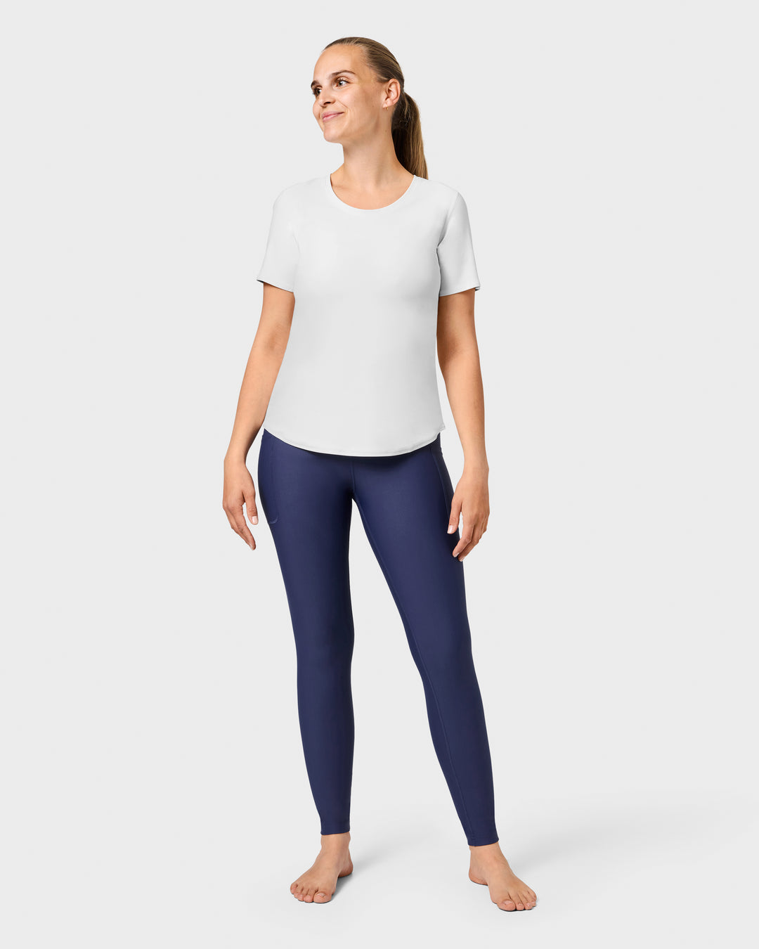 Signature Navy Leggings