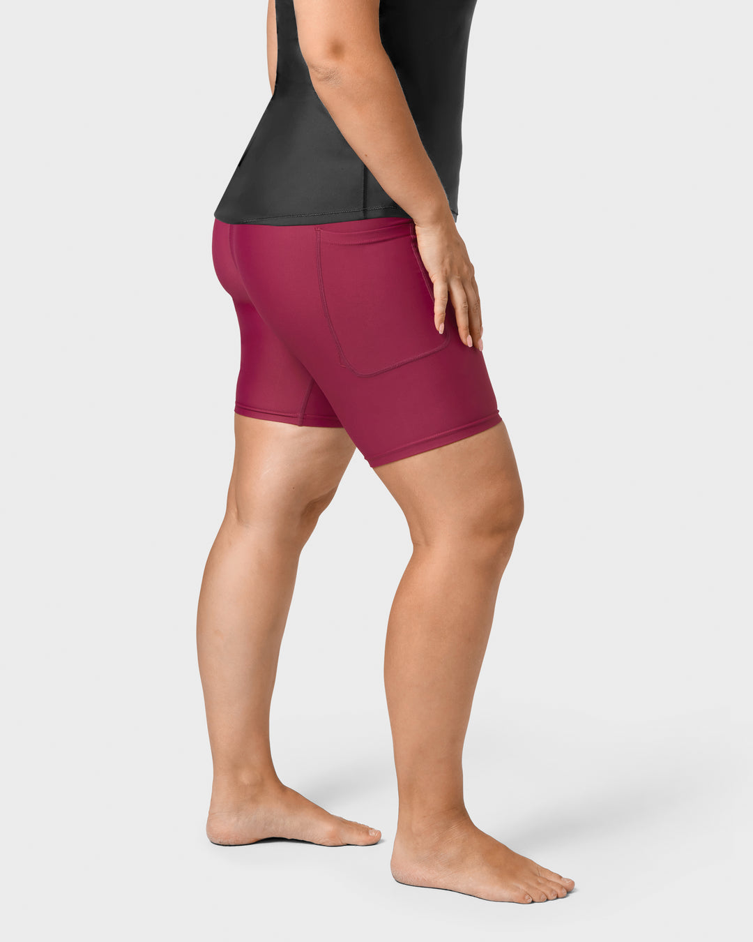 Signature Plum Shorts