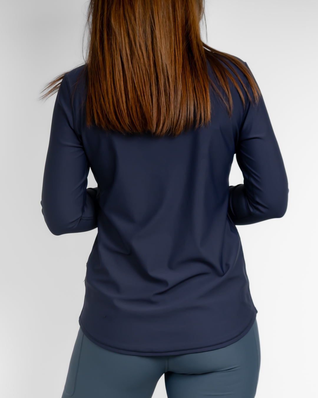 Vigga Fitted Deep Blue Long-Sleeve